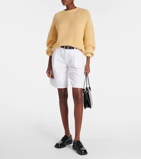 AGOLDE Ellis mid-rise denim Bermuda shorts 2