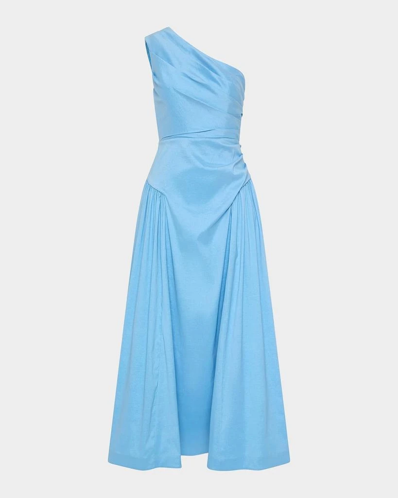 RACHEL GILBERT Banksia One-Shoulder Gathered-Hip Midi Dress - Dresses &  Skirts - Compare Prices from 7+ Stores - Free Shipping - BeyondStyle