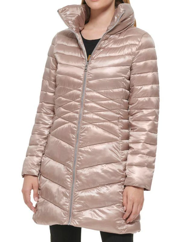 Karl Lagerfeld Paris Chevron Quilted Puffer Jacket 1