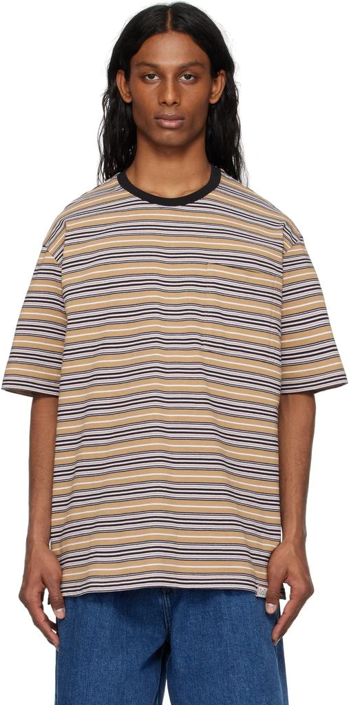 Solid Homme Multicolor Striped T-shirt 1