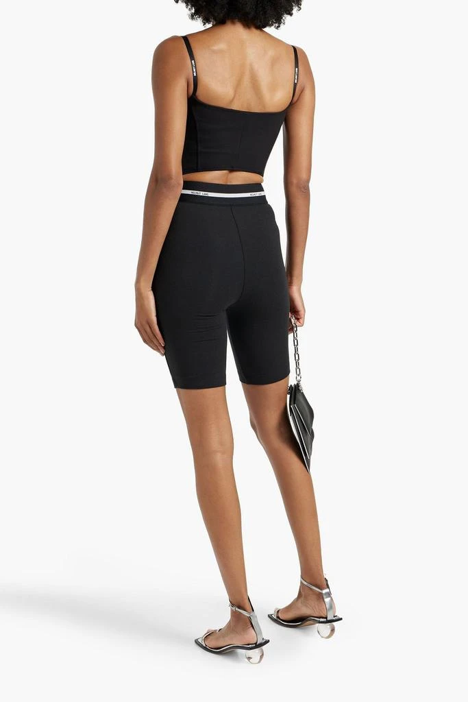 Helmut Lang Stretch cotton and modal-blend jersey shorts 3