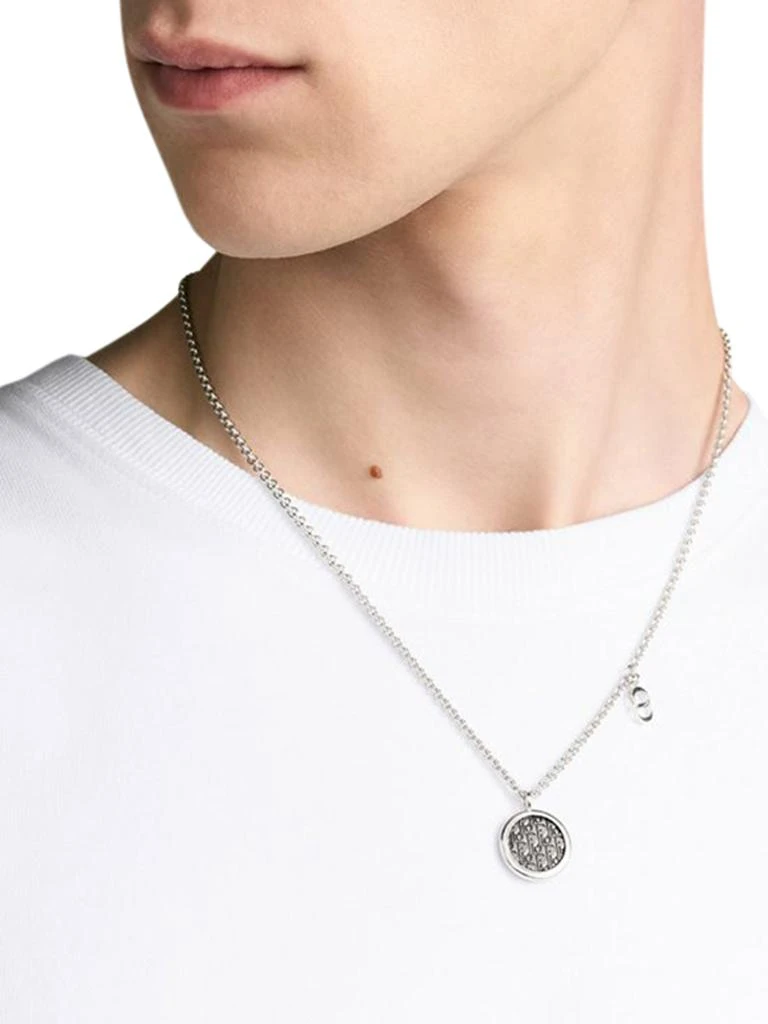 Dior Dior Oblique Pendant Necklace 2