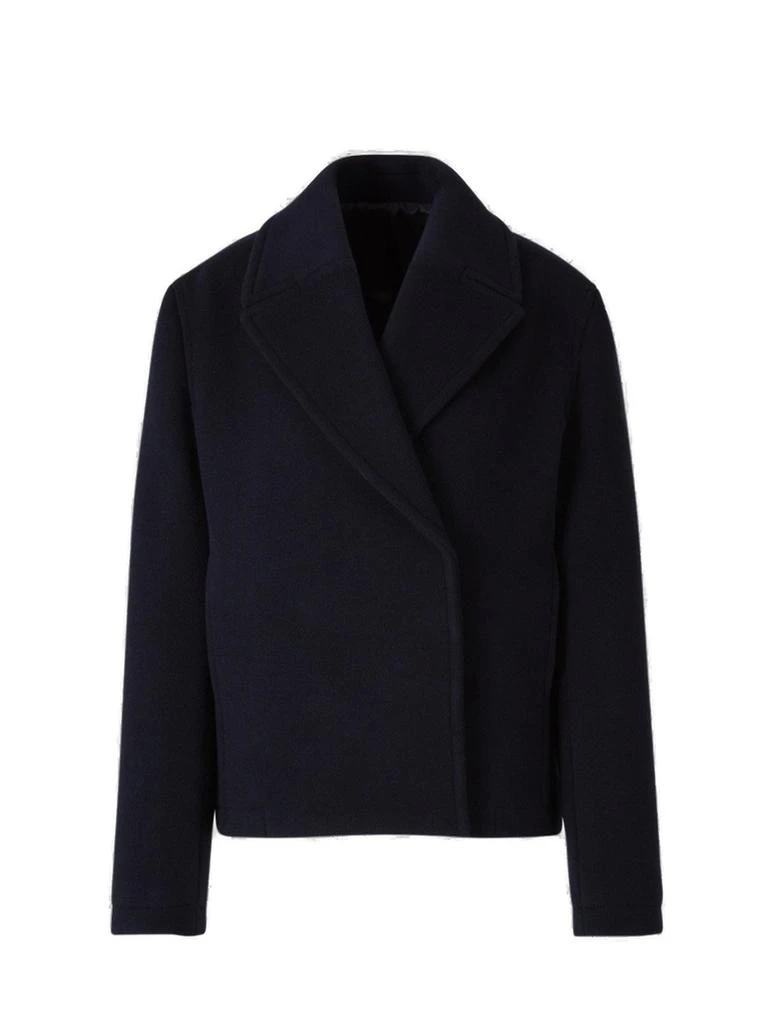 Totême Totême Double-Breasted Cropped Peacoat 1