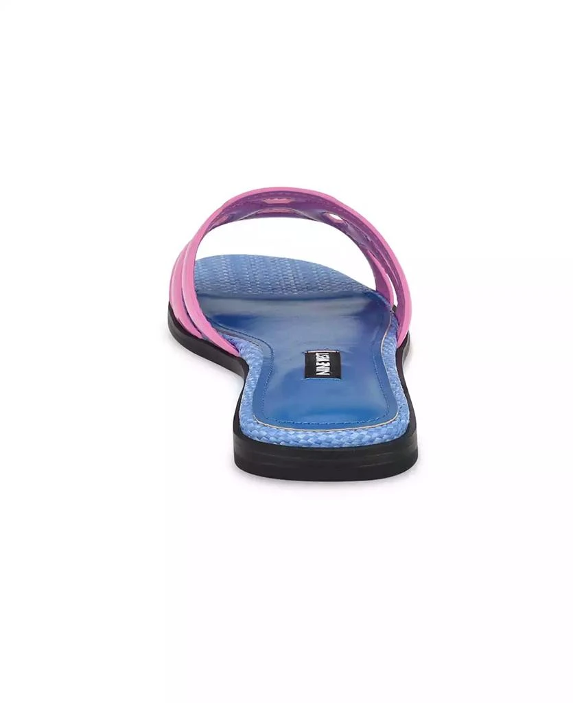 Nine West Women's Geena Cutout Flat Slip-On Sandals 3