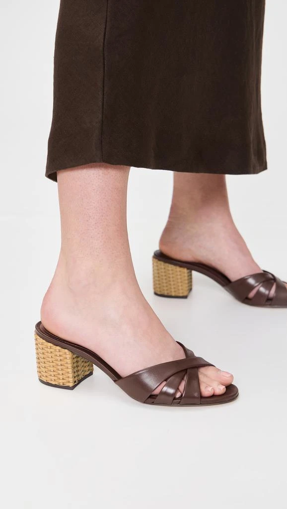 Schutz Keefa Straw Mules 2