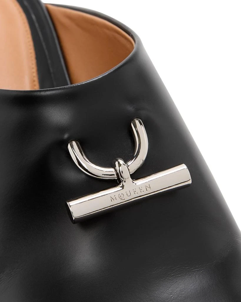McQueen Women's Leather Mules 6
