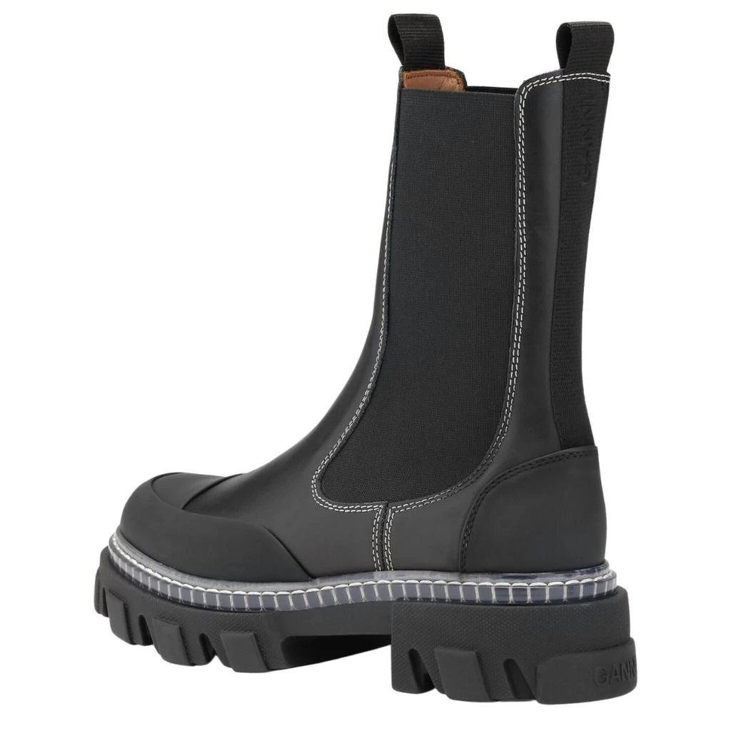 Ganni Mid Chelsea Boot In Black 2