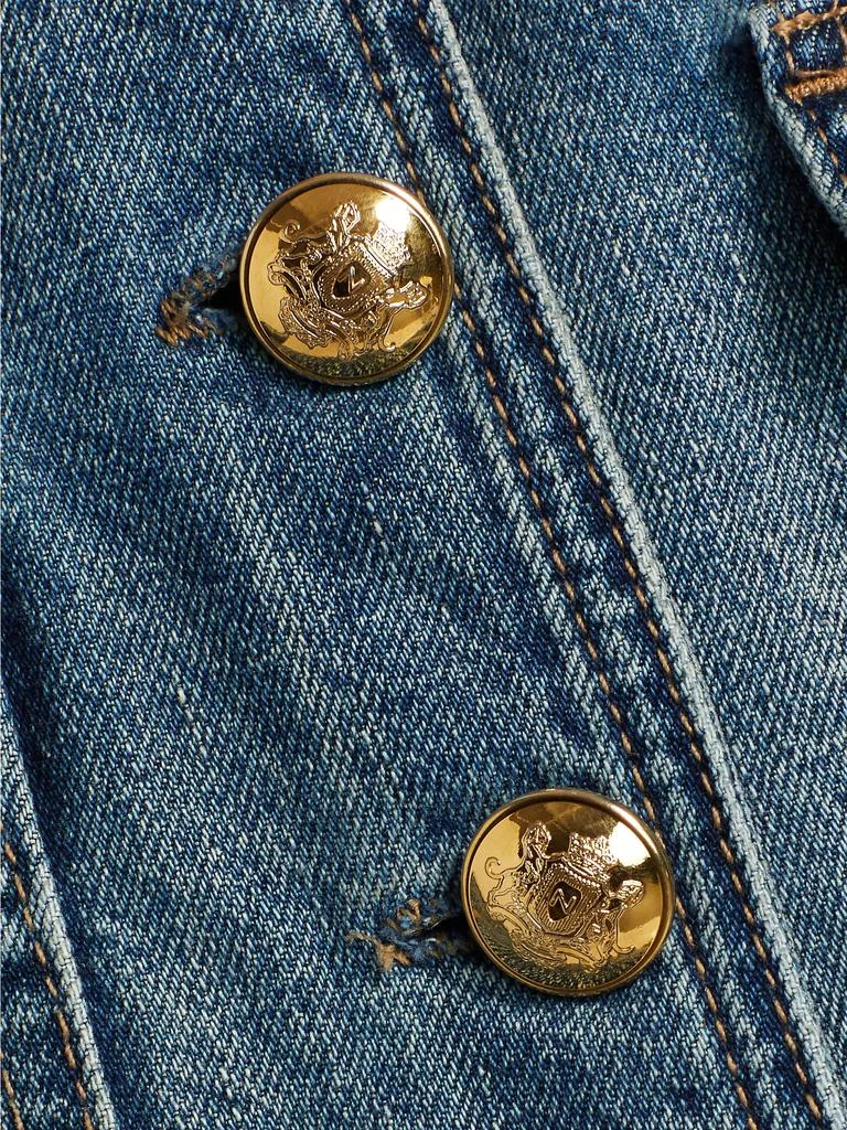 Nili Lotan Geraldine Denim Utilitarian Jacket 7