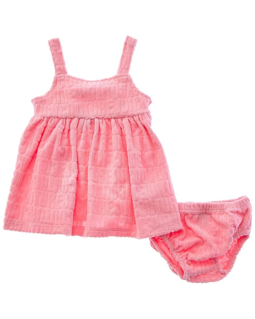 strapless open back dress Juicy Couture Stripe Dress  Bambini Squisiti