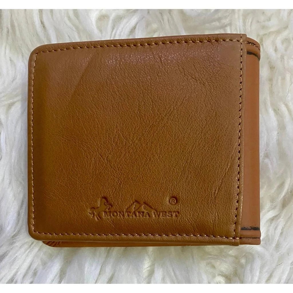 Montana West Montana West - Men
s Rfid Genuine Leather Lonestar Bi-fold Wallet 2