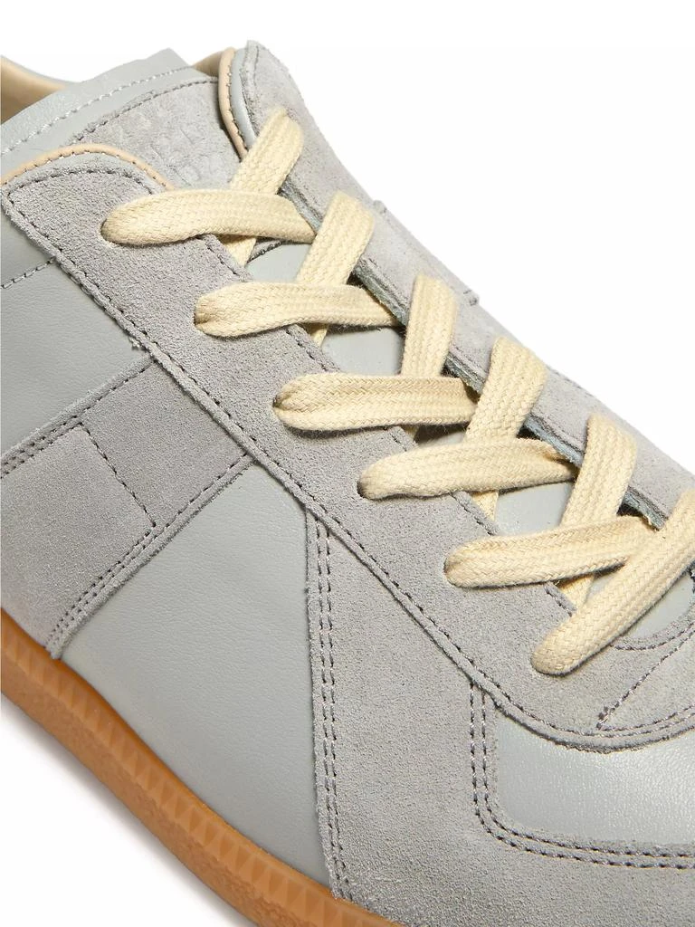 Maison Margiela Replica Leather & Suede Sneakers 5