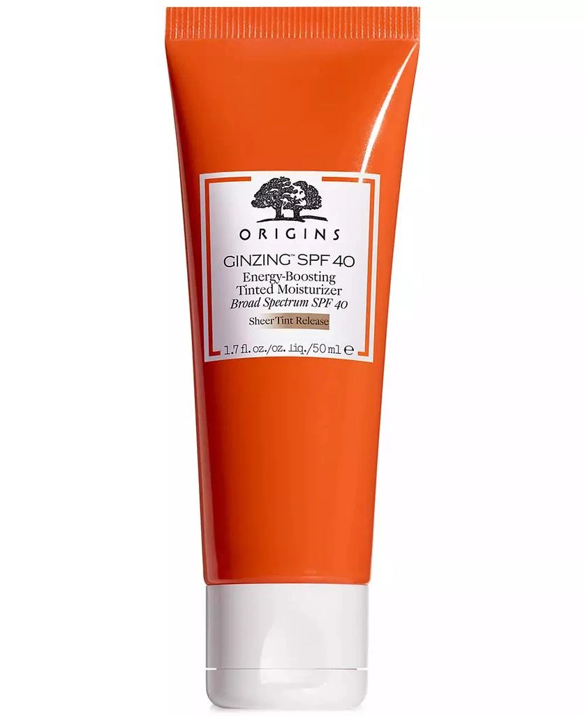 Origins GinZing SPF 40 Energy-Boosting Tinted Moisturizer, 1.7 oz. 1