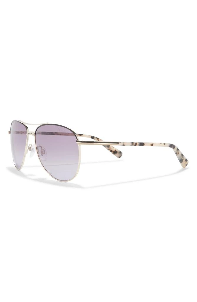 Ted Baker London 57mm Full Rim Aviator Sunglasses 2