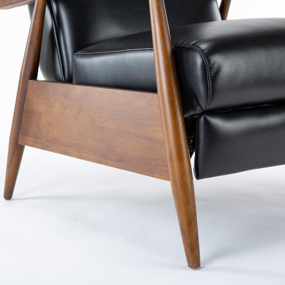 Comfort Pointe Terni Wood Arm Recliner - Thumbnail 3