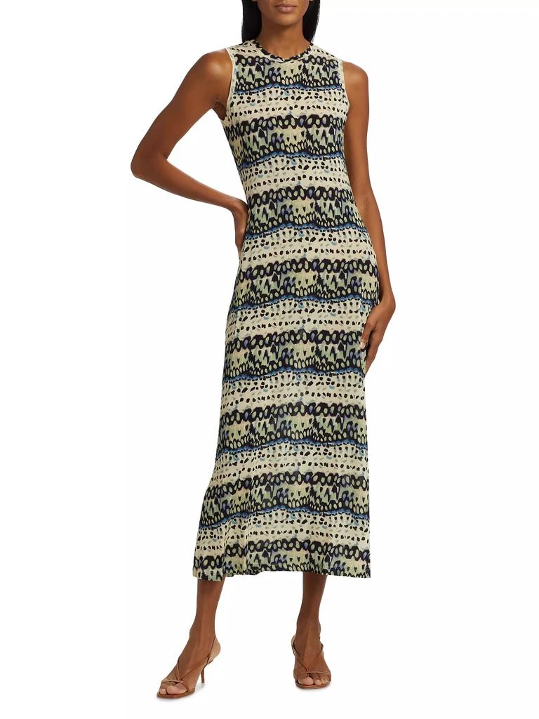 Ulla Johnson Orla Printed Tank Midi-Dress 2