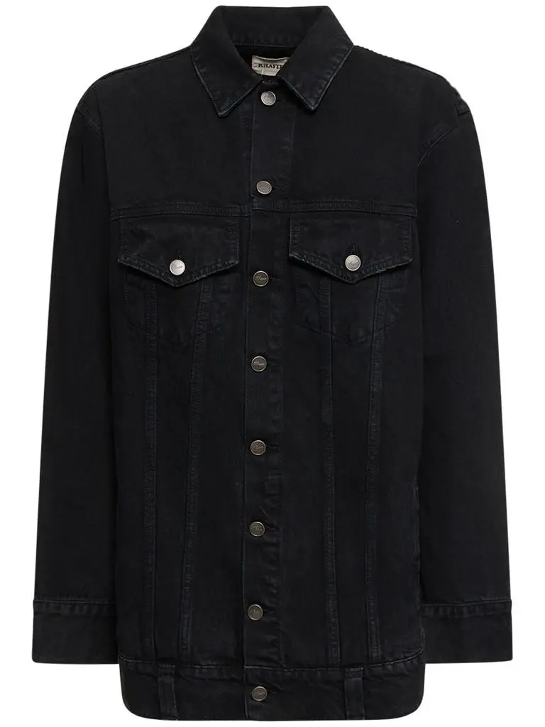 Khaite Ross Cotton Denim Jacket