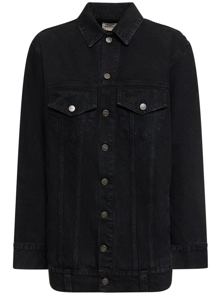 Khaite Ross Cotton Denim Jacket
