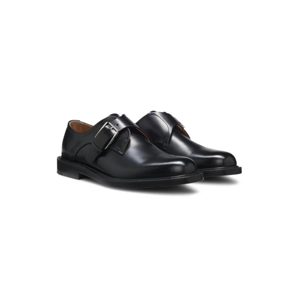 Marsèll Minimalist Brown Leather Dress Shoes with Rounded  display picture 3