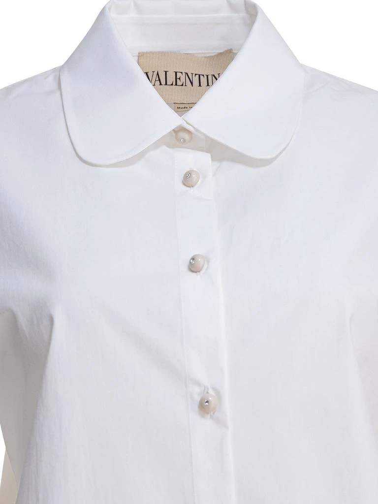 Valentino Valentino Garavani Pointed-Collared Buttoned Shirt 3