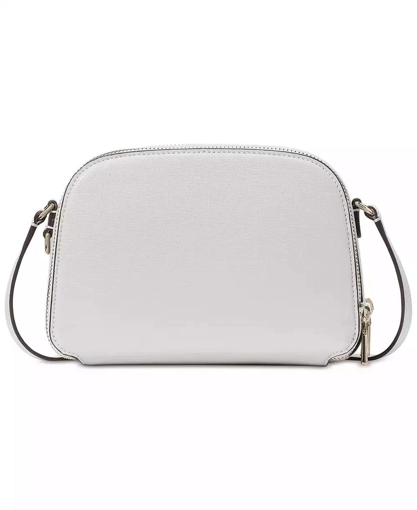 Kate Spade Devin Saffiano Leather Double Zip Dome Crossbody Bag 2