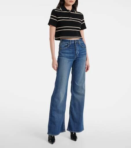 Nili Lotan Terrell high-rise bootcut jeans 7