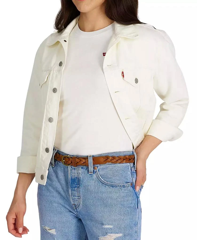 Levi's Women's Braided Leather Skinny Belt 2