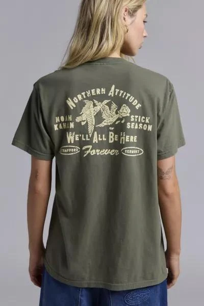 Urban Outfitters Noah Kahan Short Sleeve Stick Season Duck Graphic Tee 2