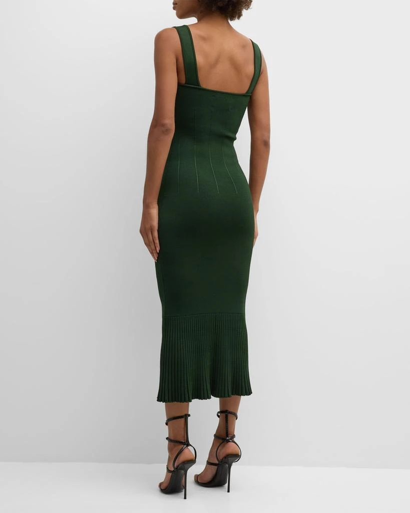 Atalanta Square-Neck Knit Midi Dress  On Sale Now with Up to 76% Off |  Discover Exclusive Deals & Savings at BeyondStyle  Authentic Galvan  women|Women|dresses|women's clothing with Limited-Time Discounts, Free  Shipping,