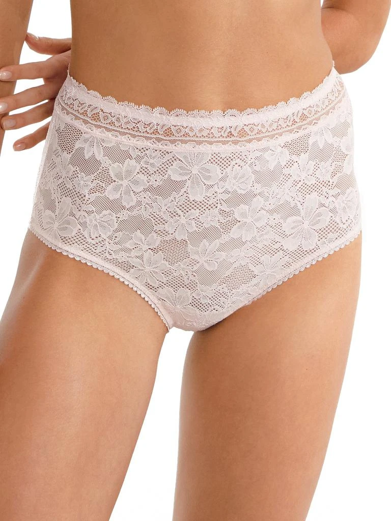 Bare Women's The Soft Stretch High-Waist Lace Brief 5