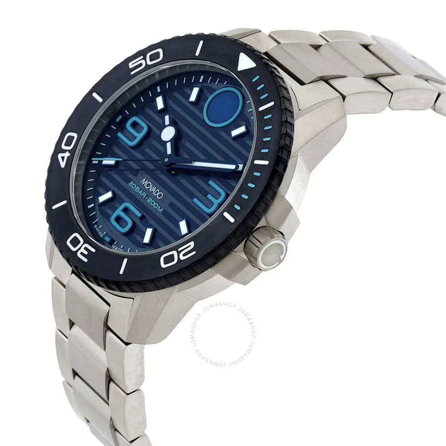 Movado Bold Titanium Quartz Blue Dial Men's Watch 3601122 2