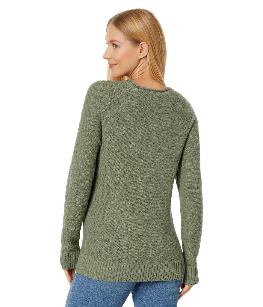 L.L.BEAN Midweight Cotton Slub Rollneck Pullover 2