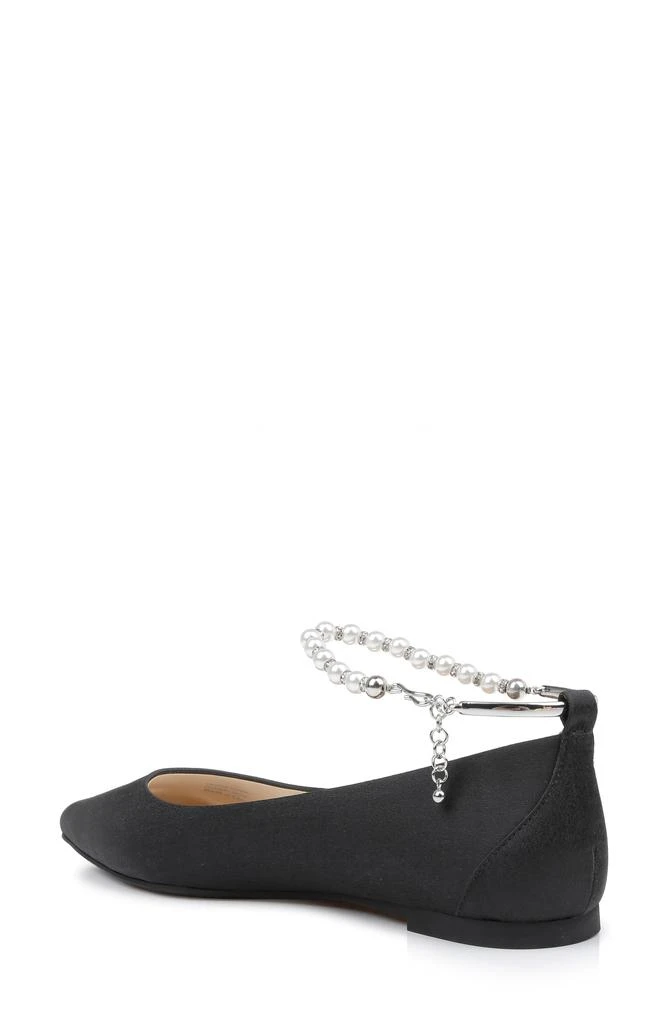 Badgley Mischka London Ankle Strap Flat 2