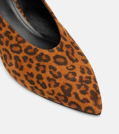 Isabel Marant Ebisa 45 leopard-print leather pumps 5
