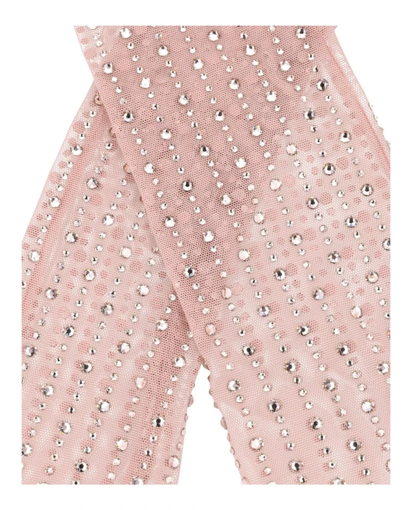 Gucci Long Crystal Embellished Mesh Gloves 3