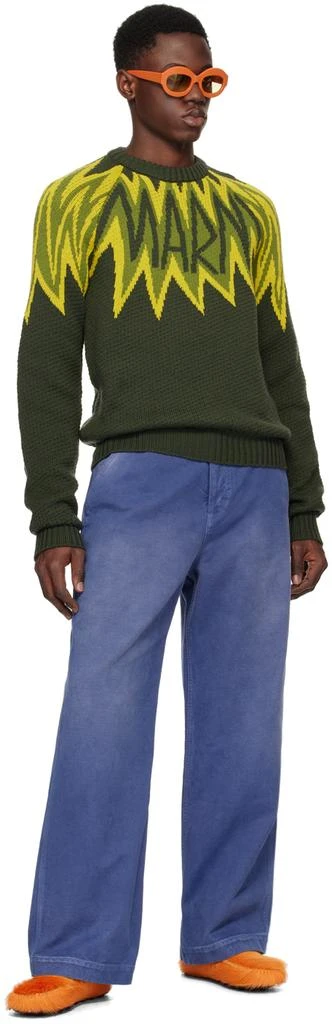 Marni Green Fire Island Sweater 4