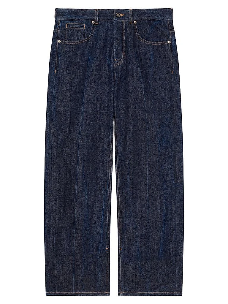 Givenchy Wide Leg Jeans in Denim 1