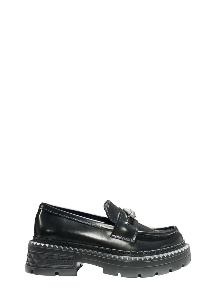 Jimmy Choo Jimmy Choo Black Box Calfskin Loafers 1
