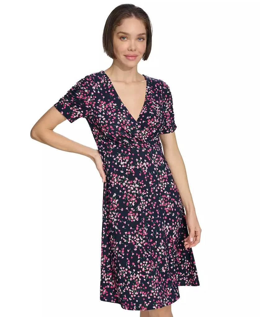 Tommy Hilfiger Petite Eloise V-Neck Empire-Waist Dress 2