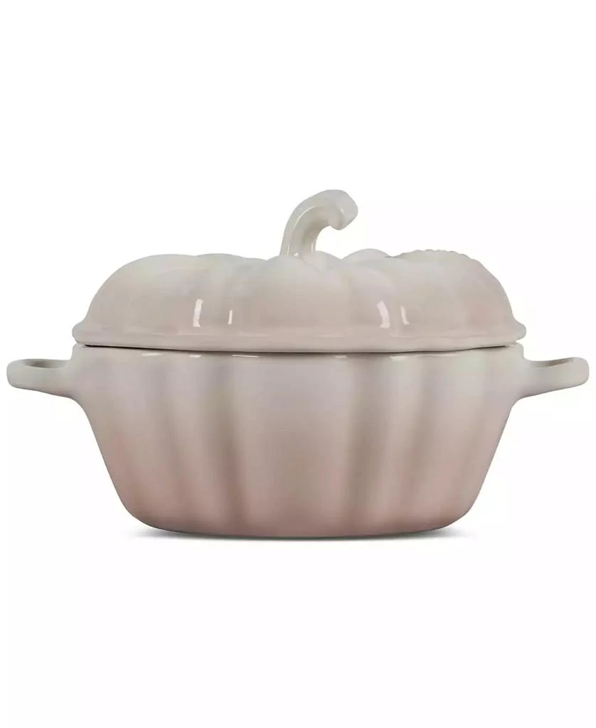 Le Creuset Stoneware Figural 12-Oz. Pumpkin Petite Cocotte 2