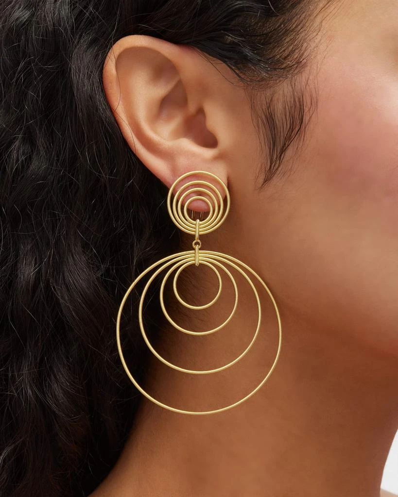Buccellati Hawaii 18K Gold Waikiki Earrings 2