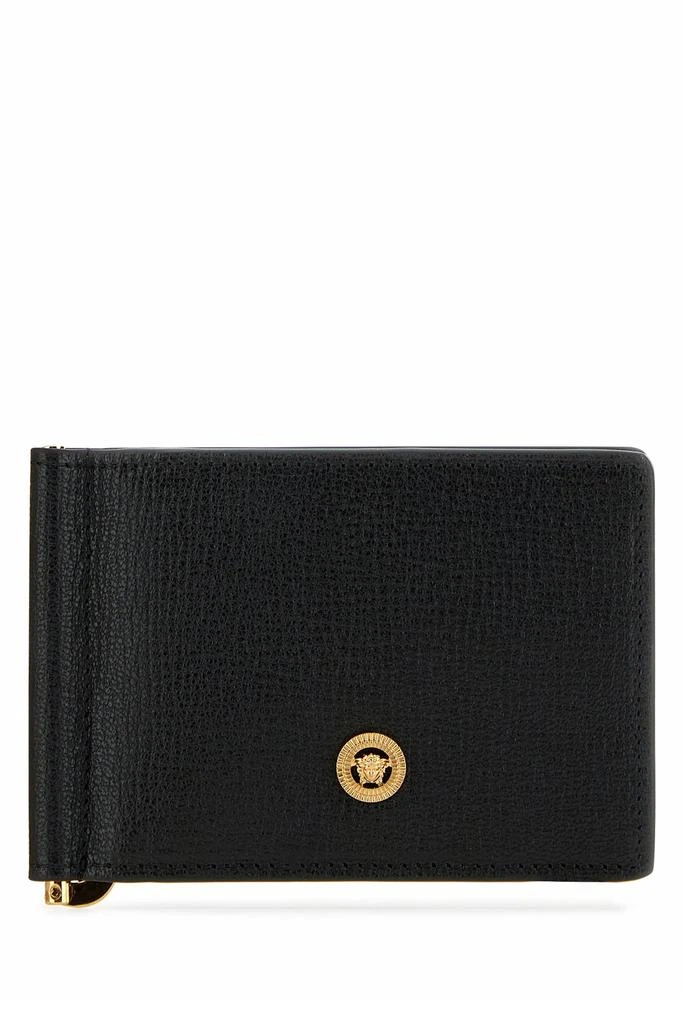 Versace Black leather Medusa Biggie wallet 1