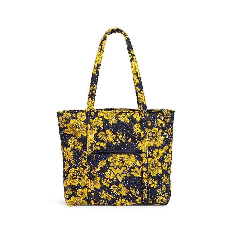 Vera Bradley Women's West Virginia Mountaineers Rain Garden Vera Tote Bag