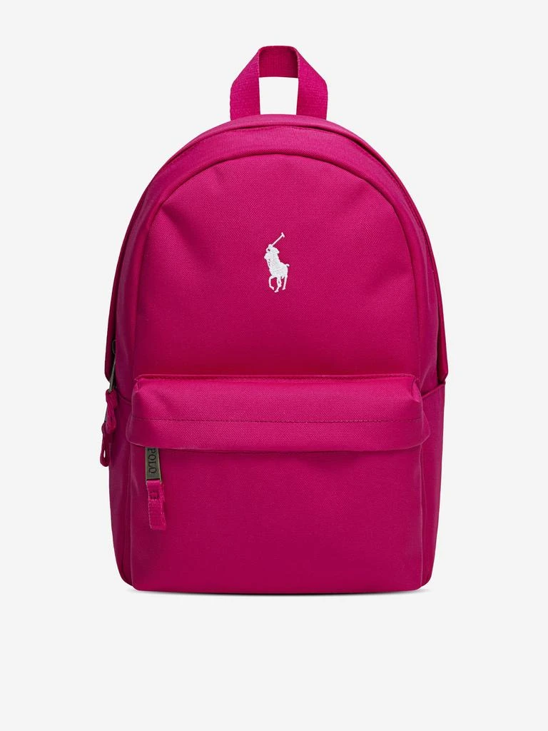 Ralph Lauren Ralph Lauren Girls Logo Backpack in Pink (44cm)