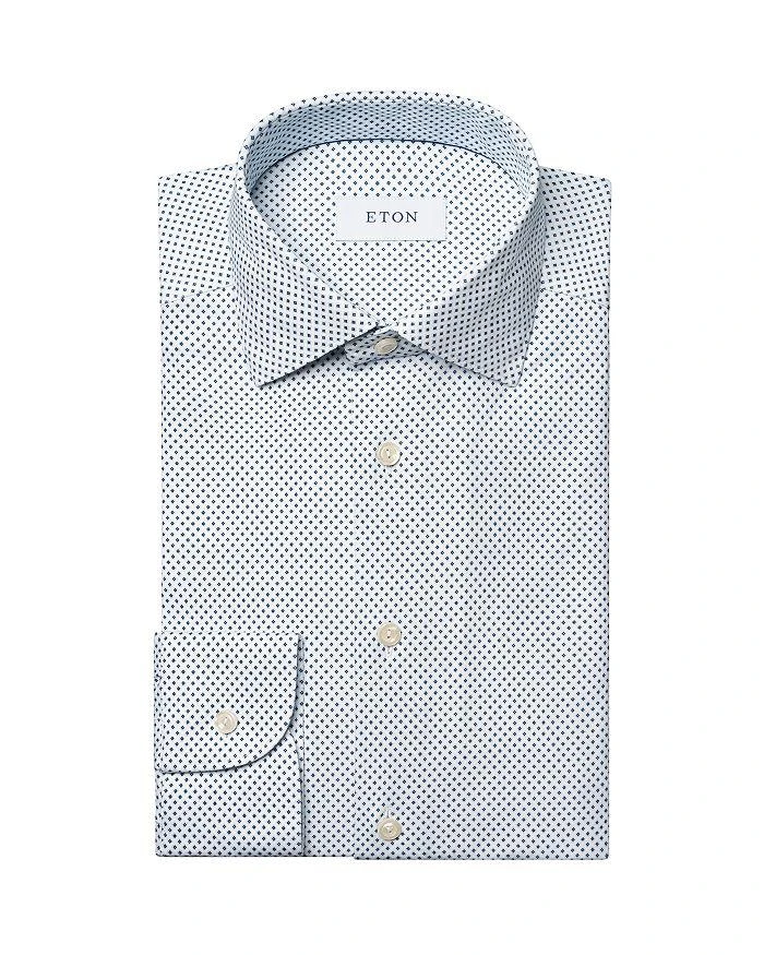 Eton Slim Fit Button-Front 4Flex Shirt 7