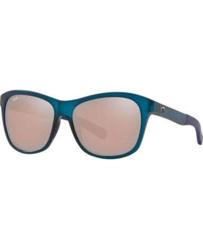Costa Del Mar Costa Del Mar Ocearch Matte Deep Teal Crystal Nylon Women's Sunglasses VLA 276OC OSCP-SD