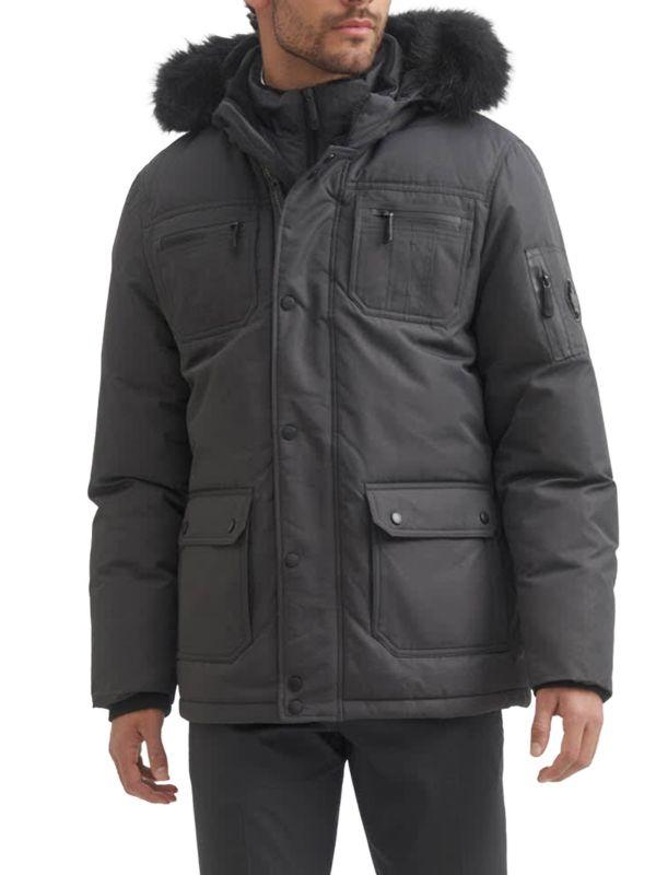 TOBOGGAN CANADA Military Hooded Puffer Jacket