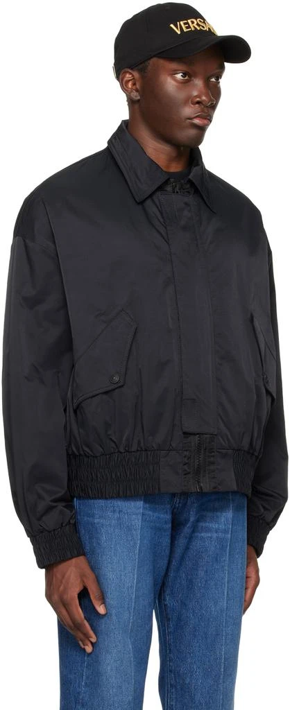 Versace Black Zip Bomber Jacket 2