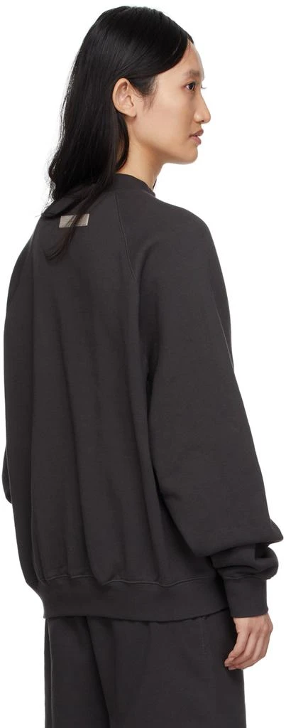 Essentials Black '1977' Sweatshirt 3