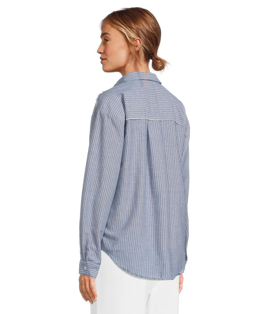 Mod-o-doc Long Sleeve Striped Oversized Shirt 3