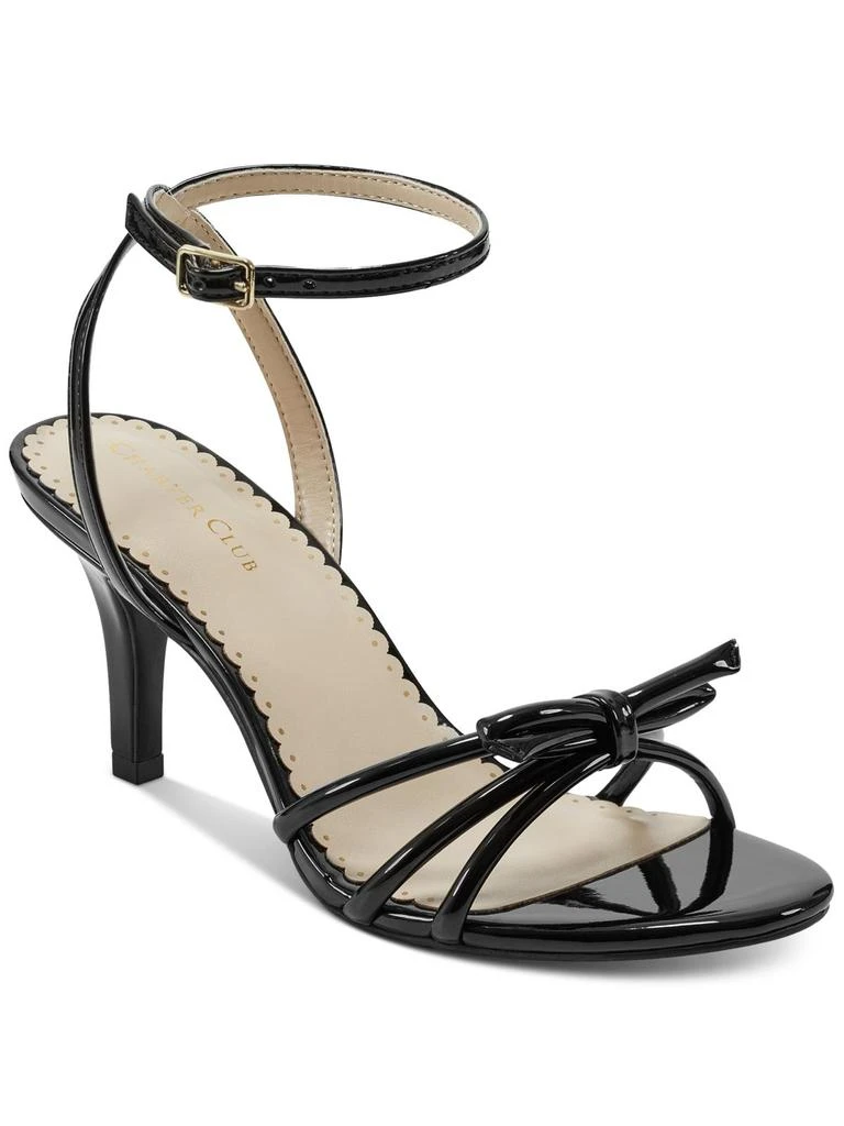 Charter Club Mirabell Womens Bow Round Toe Heels 5